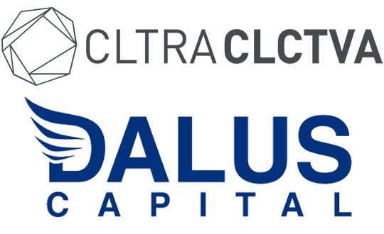 Logotipos de Cultura Colectiva y Dalus Capital.