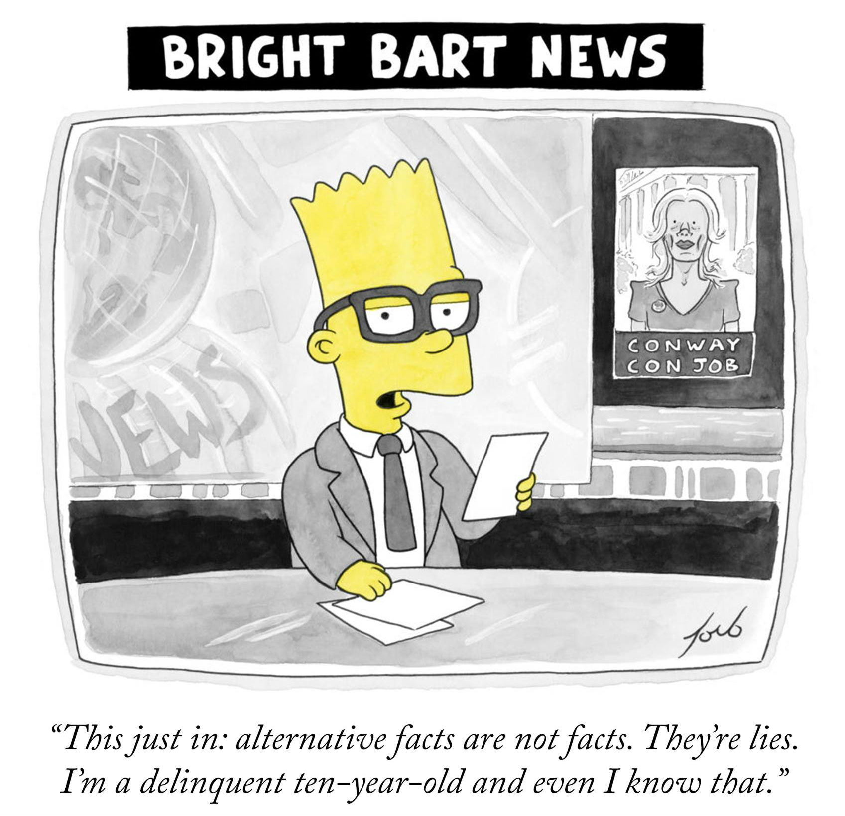 Cartoon by Tom Toro, The New York Times.