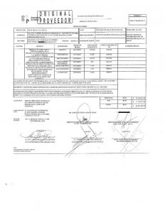 Página con las rúbricas del contrato SSM-LP-004/2016-01 entre Hova Health y la Secretaría de Salud de Michoacán.