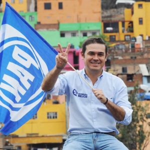Alejandro Navarro Saldaña fue electo el 1 de julio de 2018 para gobernar la ciudad de Guanajuato entre 2018 y 2021. Asumió el cargo el 10 de octubre de 2018. Foto: tomada del Facebook de Navarro