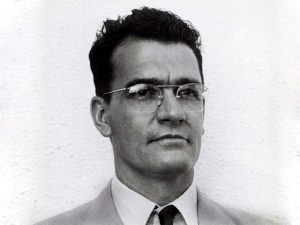 Jorge Matute Remus, ingeniero. Fue el responsable del desplazamiento del edificio de la Telefónica Mexicana de 1950 en Guadalajara. Foto: Archivo de la Universidad de Guadalajara