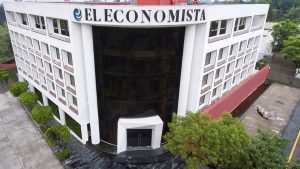 Vista aérea de la sede de El Economista en el Pedregal de San Ángel, en el sur de la Ciudad de México. Foto: Cortesía El Economista