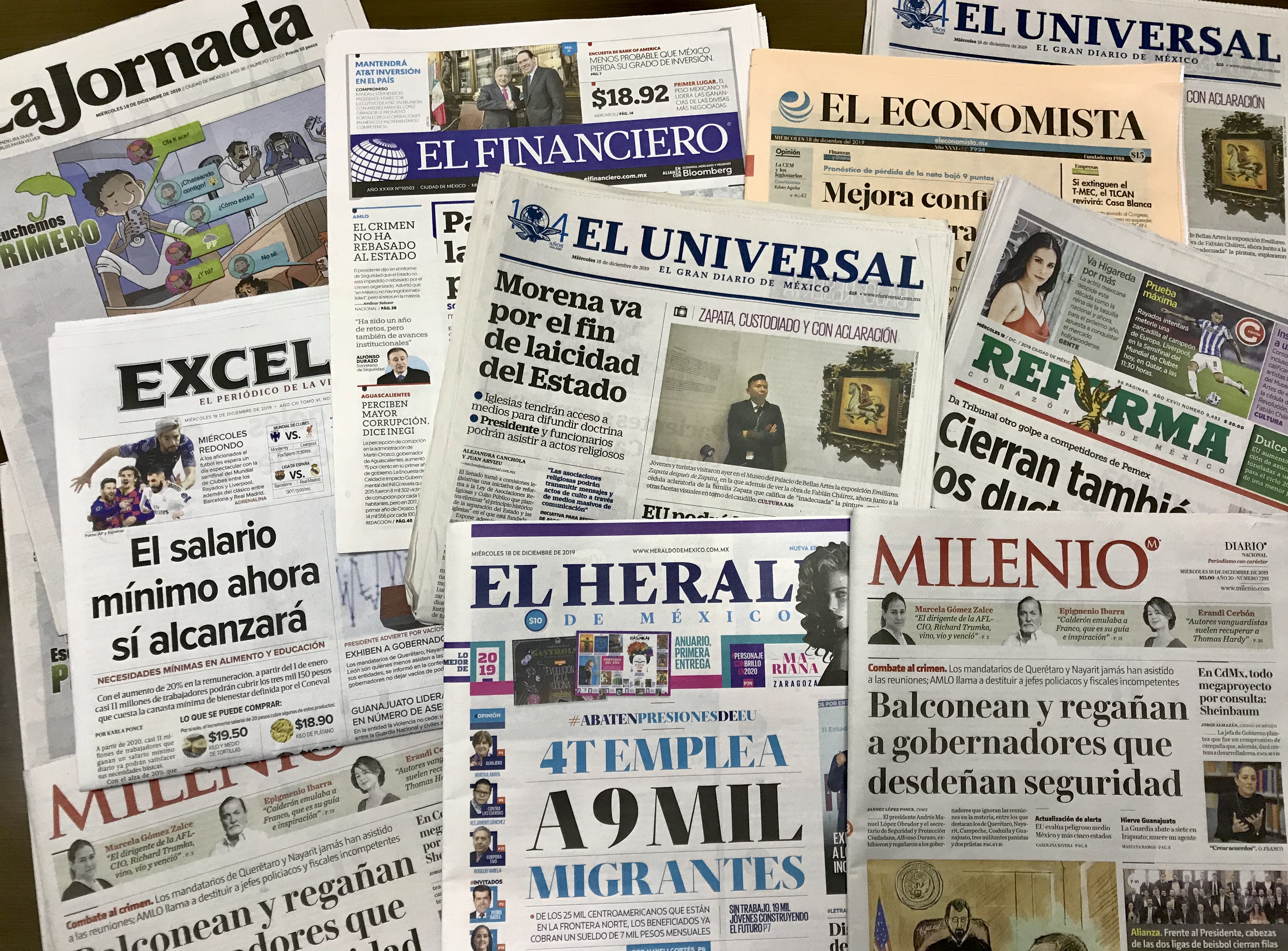 4 gráficos sobre el negocio de los periódicos en México en 2019 |  Economicón | La newsletter de privacidad y datos personales de México.