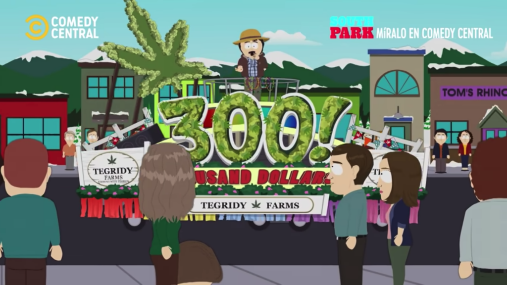 Randy Marsh, feliz en South Park. Foto: Comedy Central