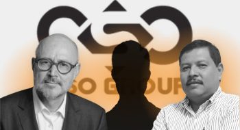 El Ejército espió al periodista Ricardo Raphael (izquierda), a un periodista de Animal Político no identificado y al activista Raymundo Ramos Vázquez (derecha). Imagen: The Citizen Lab