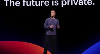 Mark Zuckerberg, fundador de Meta (antes Facebook), durante una conferencia de la compañía en mayo de 2019.