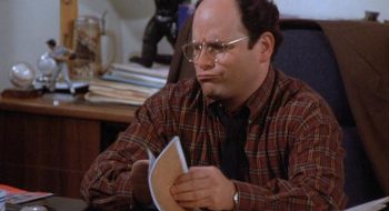 La estrategia laboral de George Constanza: “I always look annoyed. When you look annoyed all the time, people think that you’re busy”.