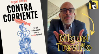 Miguel Treviño de Hoyos, ex alcalde de San Pedro, Nuevo León, en entrevista en Economicón.