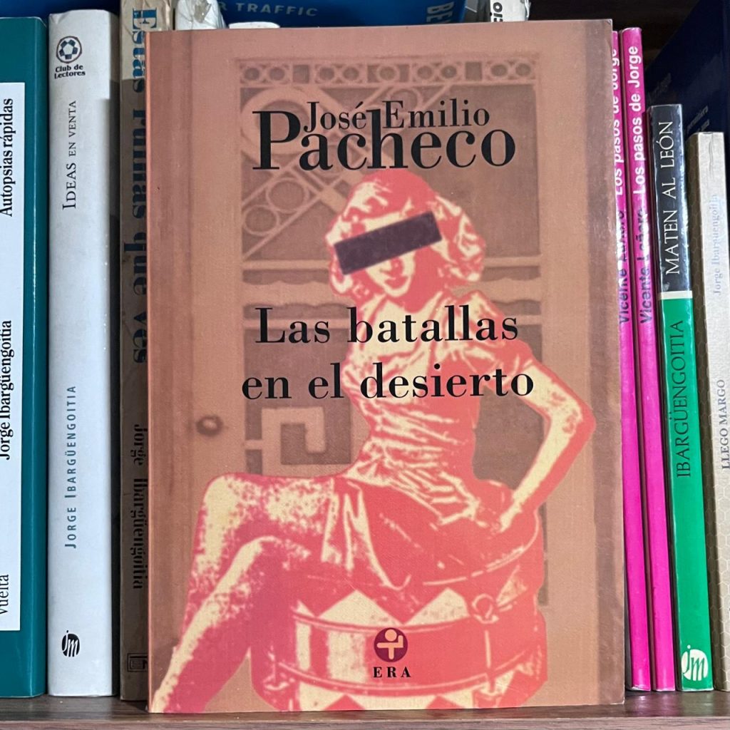 Portada del libro Las batallas en el desierto, de José Emilio Pacheco (Ediciones Era, 1981)