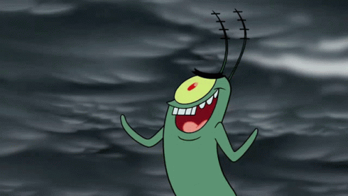 Sheldon J. Plankton, villano de Bob Esponja.