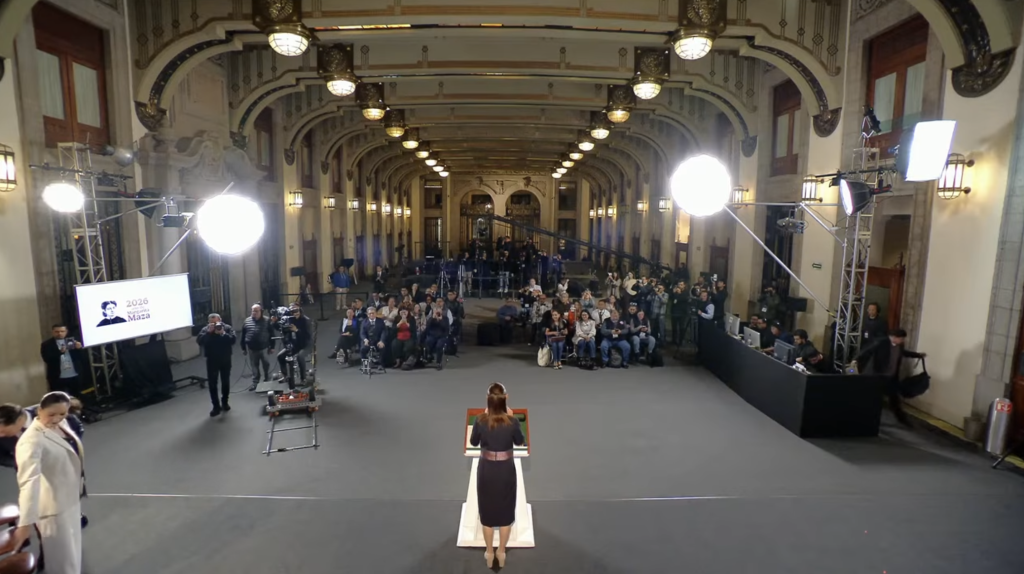 La presidenta Sheinbaum, el 2 de octubre. Foto: Presidencia de la República https://www.youtube.com/watch?v=qw0-bp5FOFE