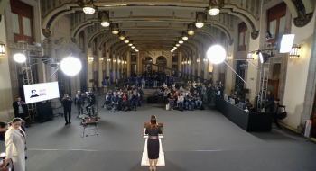 La presidenta Sheinbaum, el 2 de octubre. Foto: Presidencia de la República https://www.youtube.com/watch?v=qw0-bp5FOFE